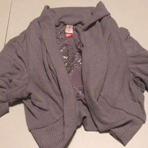 Woman’s top with lace back